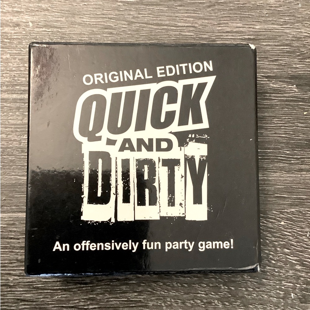 Quick and Dirty Party Game